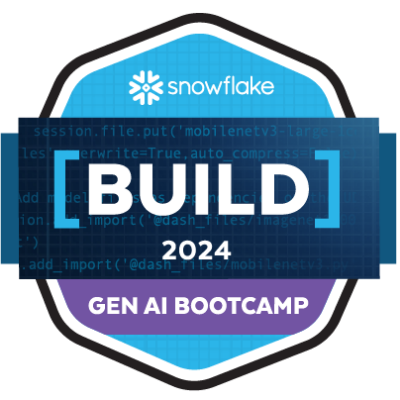 Snowflake Gen AI Badge